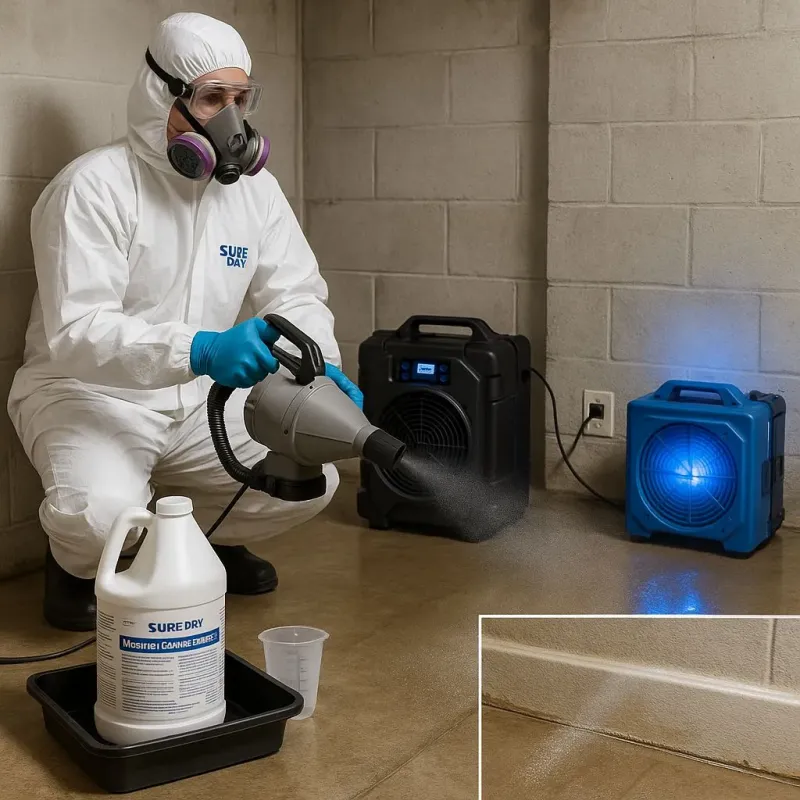 Sanitization and Odor Removal process in Little Flock, AR